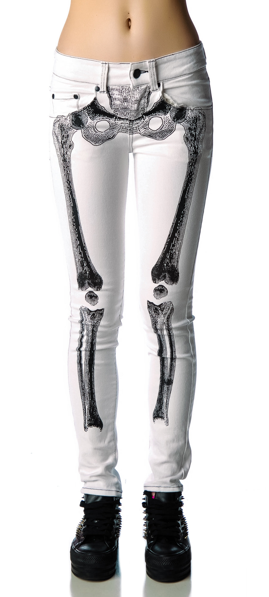 Skelebone Jeans - Black