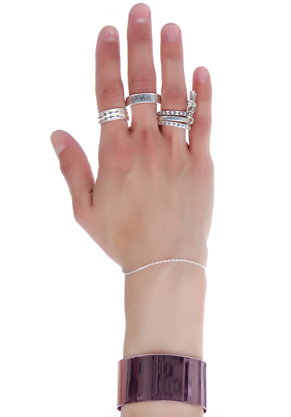 Short Plain Cuff - Black