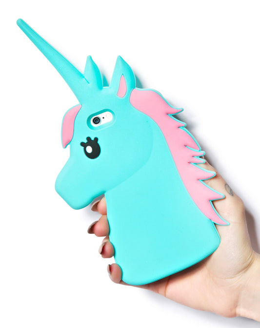 Unicorn IPhone 6 Case - Light Blue