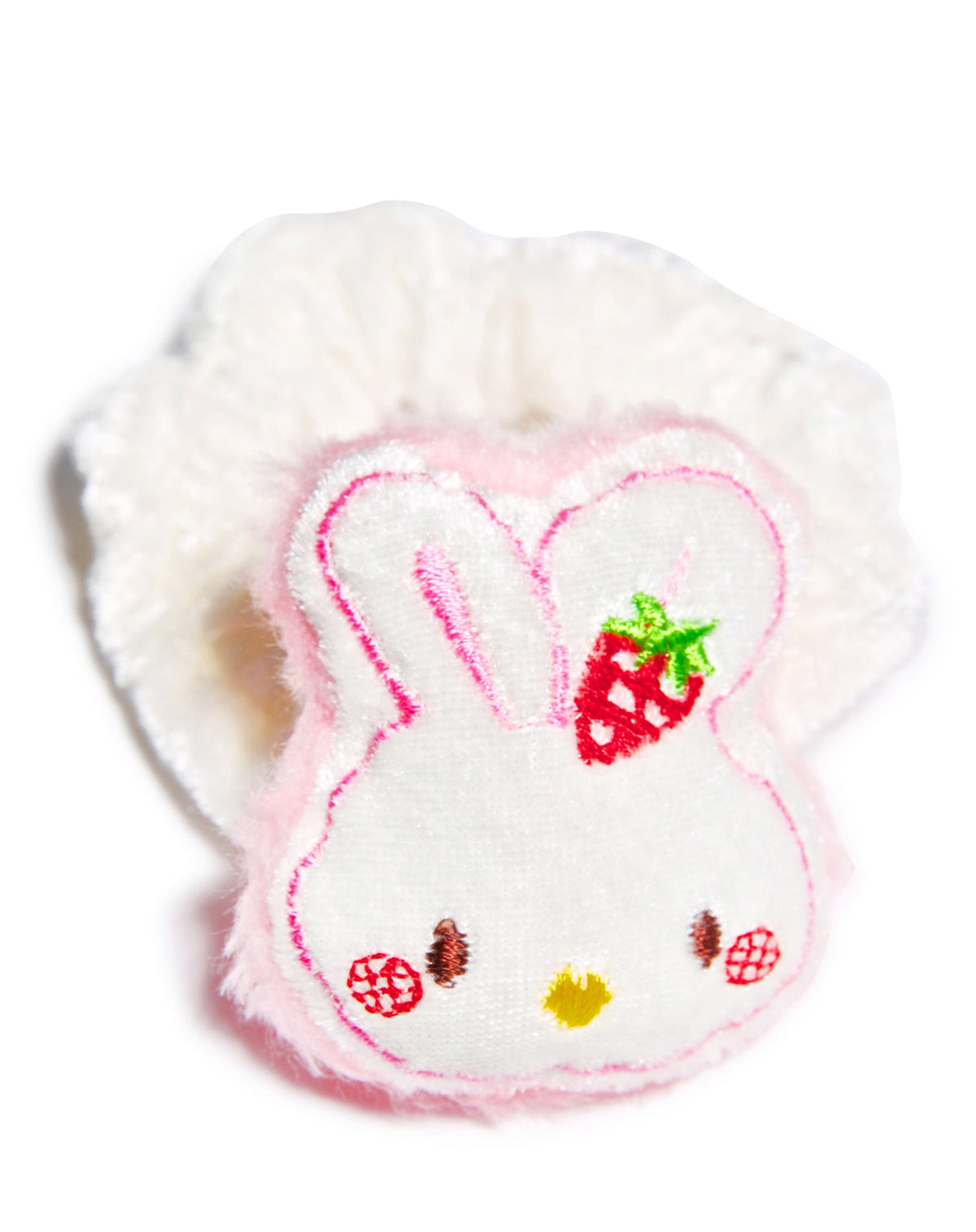 Usa-pyon Scrunchie - White