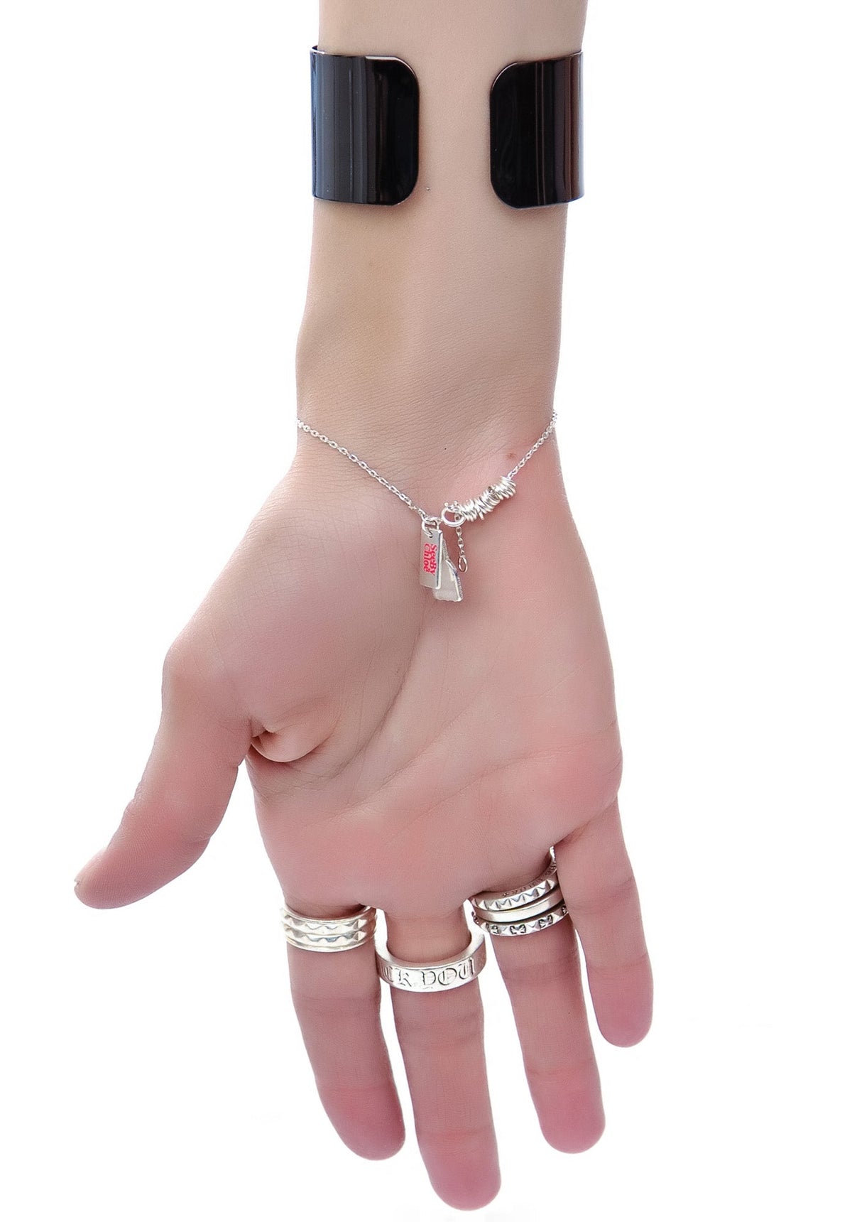 Short Plain Cuff - Black