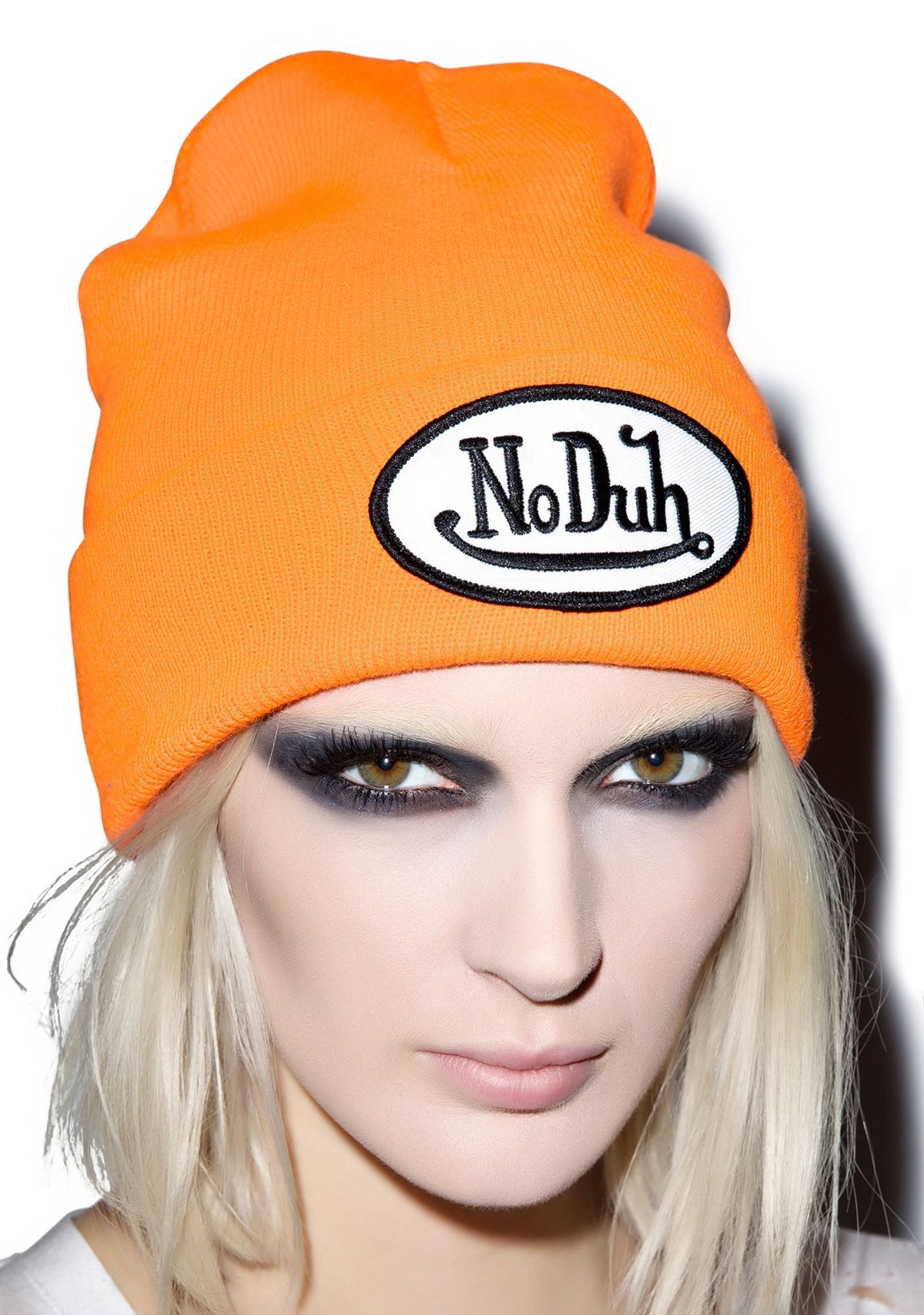 No Duh Beanie - Orange