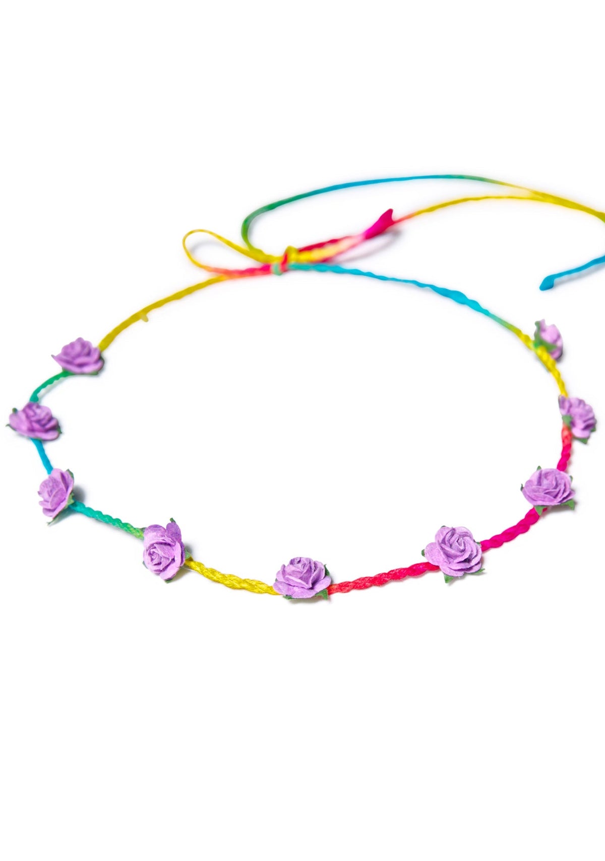 Bella Floral Headband - Pink