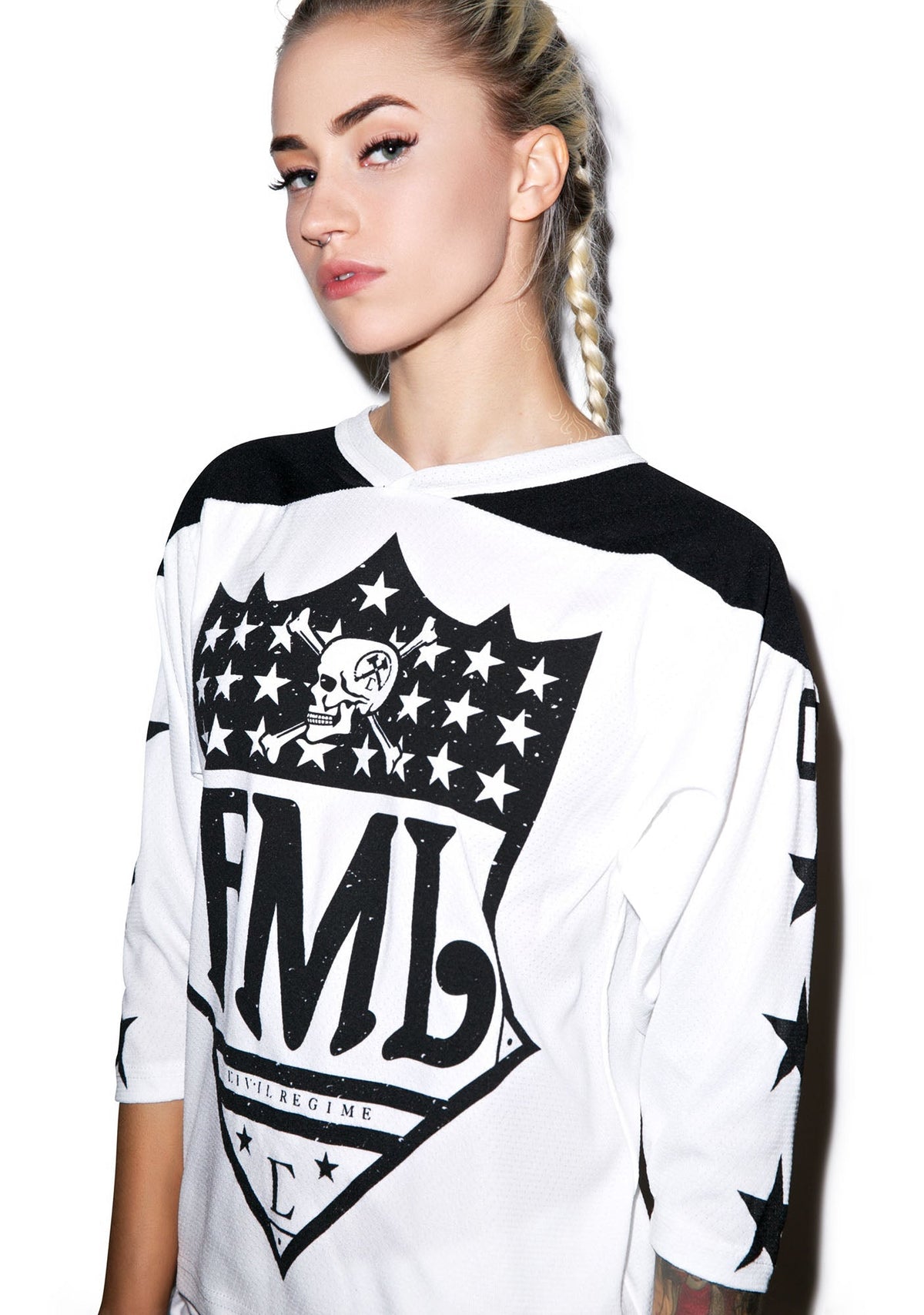 FML Hockey Jersey - White