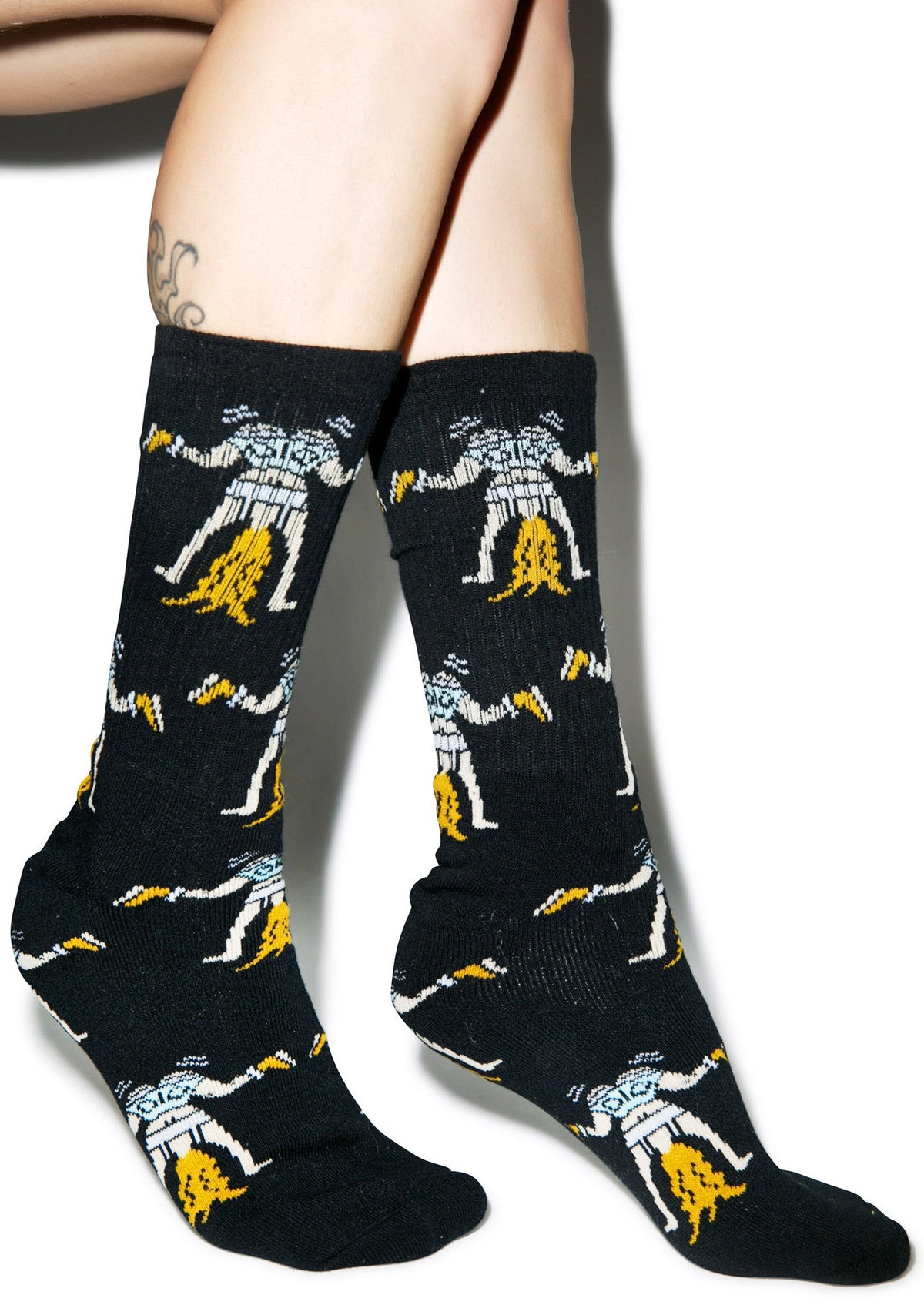 Twerk Athletic Socks - Black