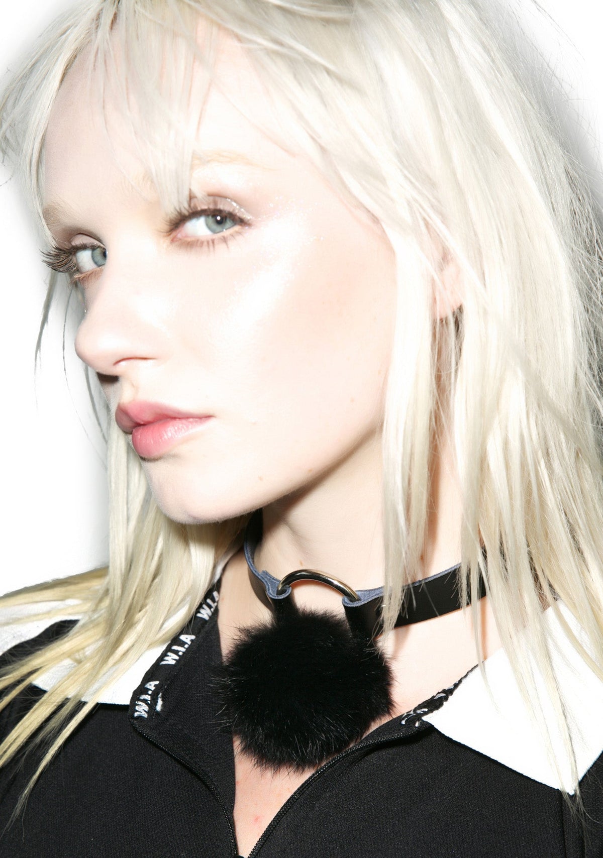 Luna Choker - White