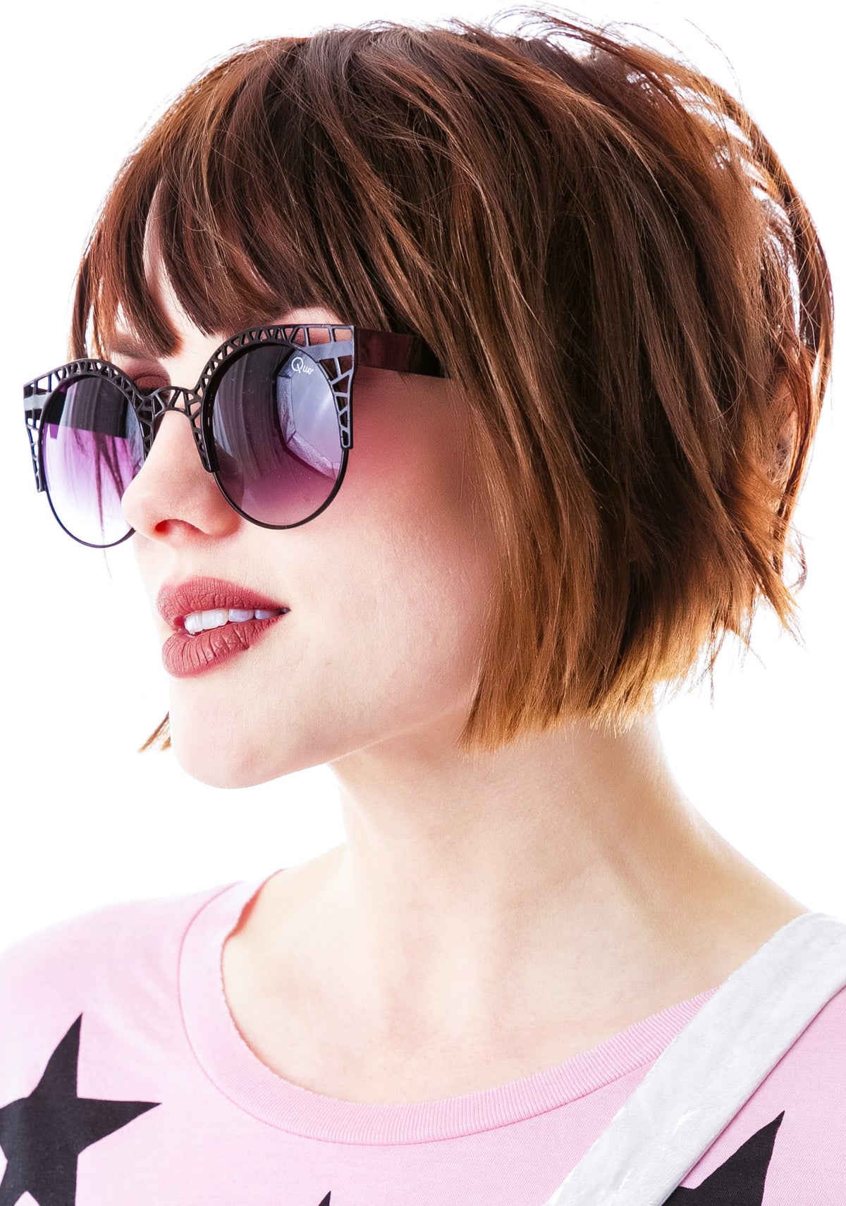 Quay Eyewear Fleur Sunglasses - Black