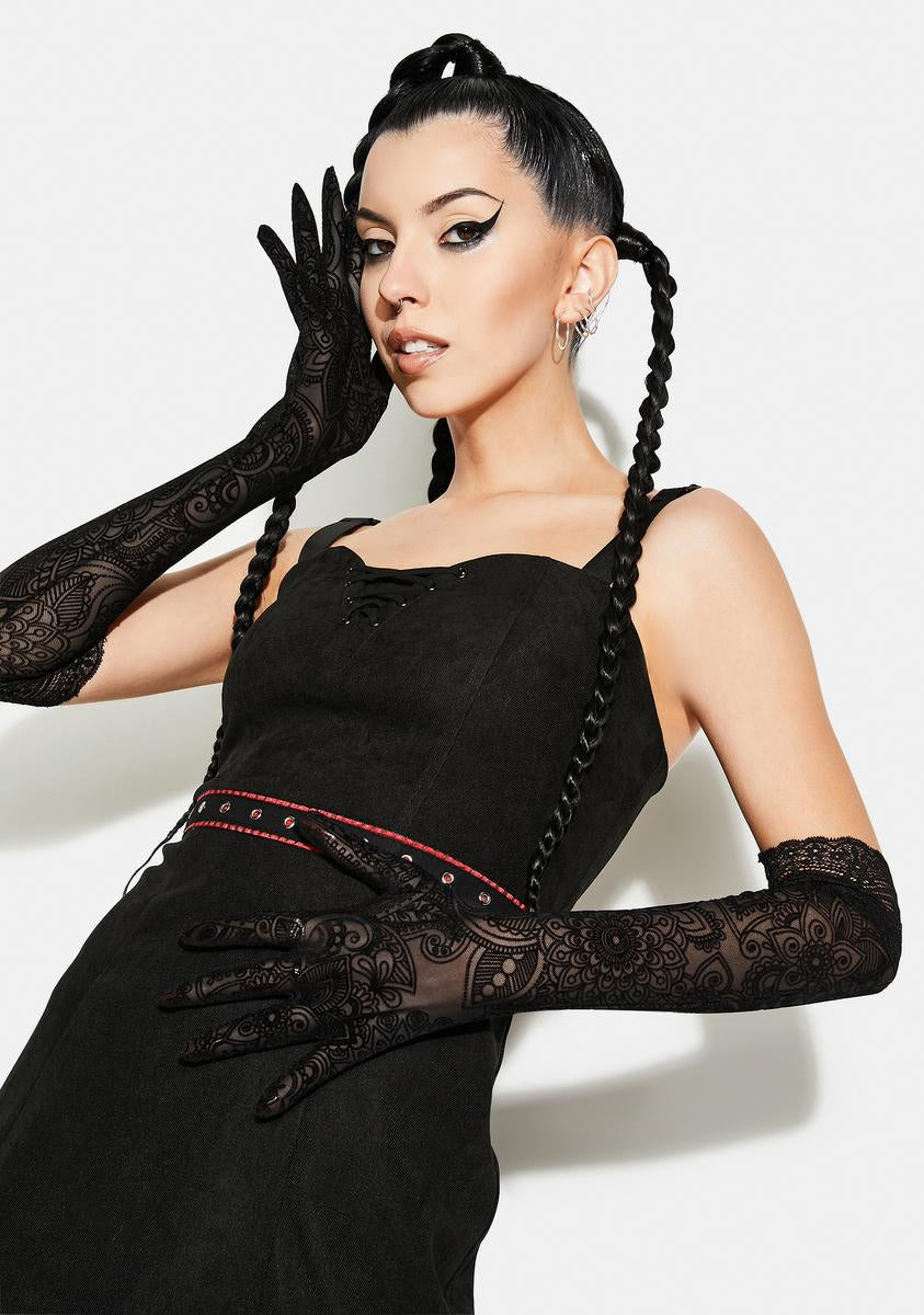 Gothic Daily Lace Gloves