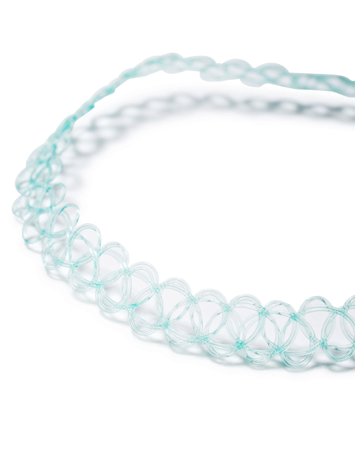 Mermaid Tattoo Choker - Purple