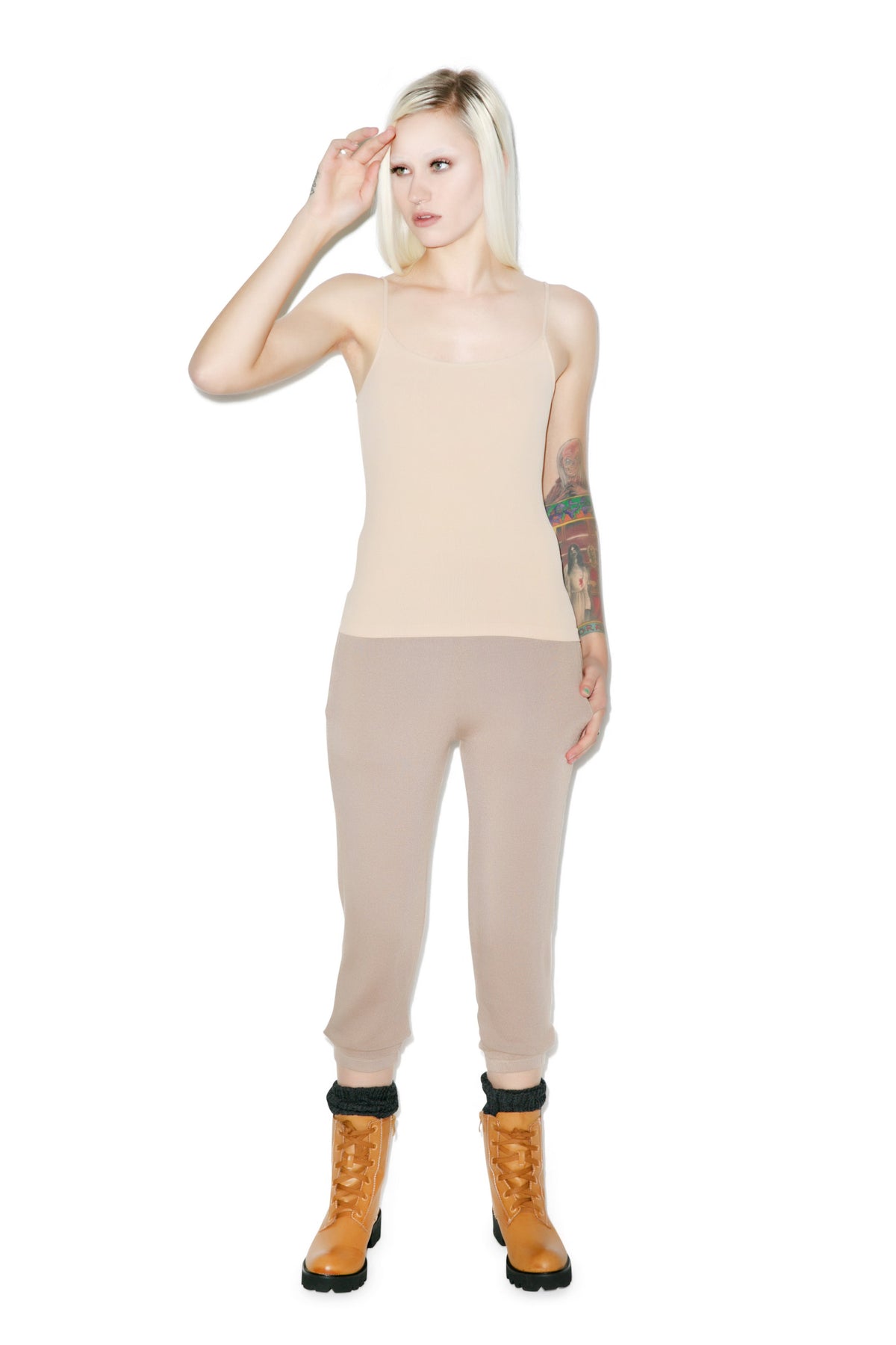 Keepin' It Real Cami - Light Brown