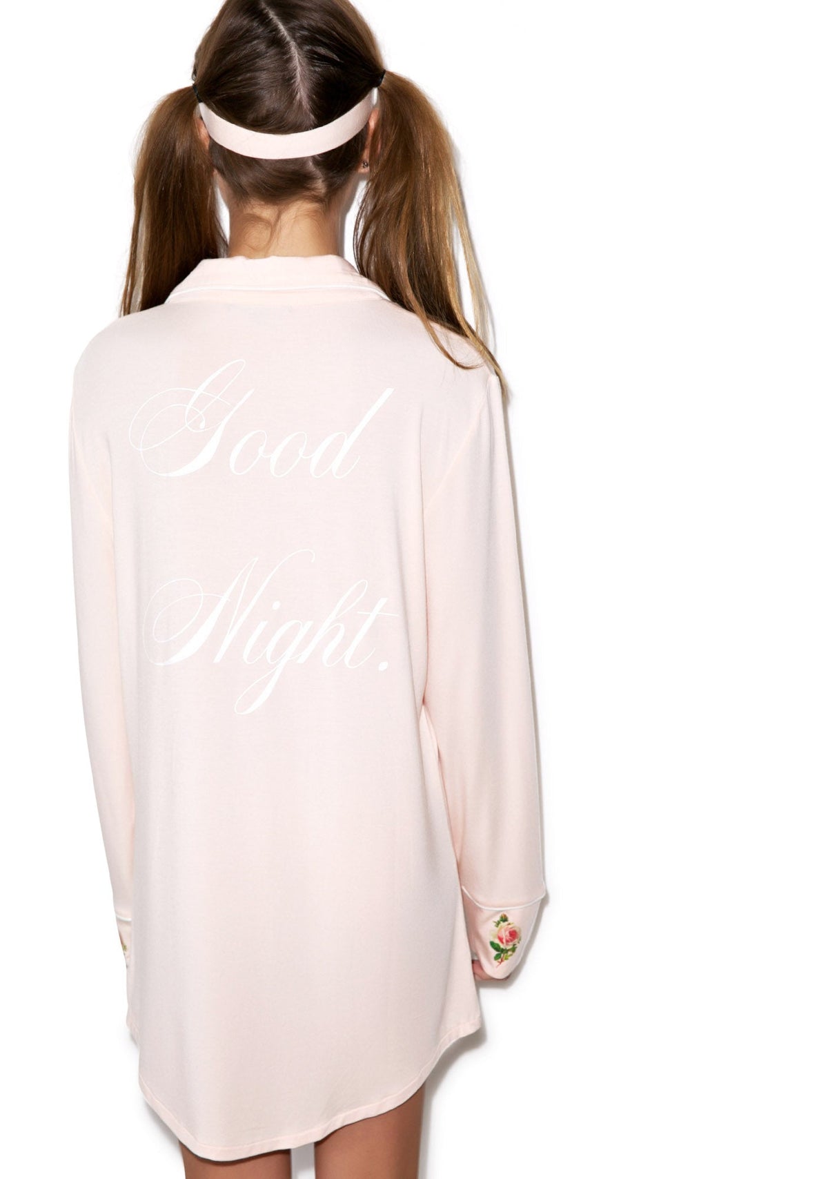 Goodnight Sleep Shirt - Light Pink