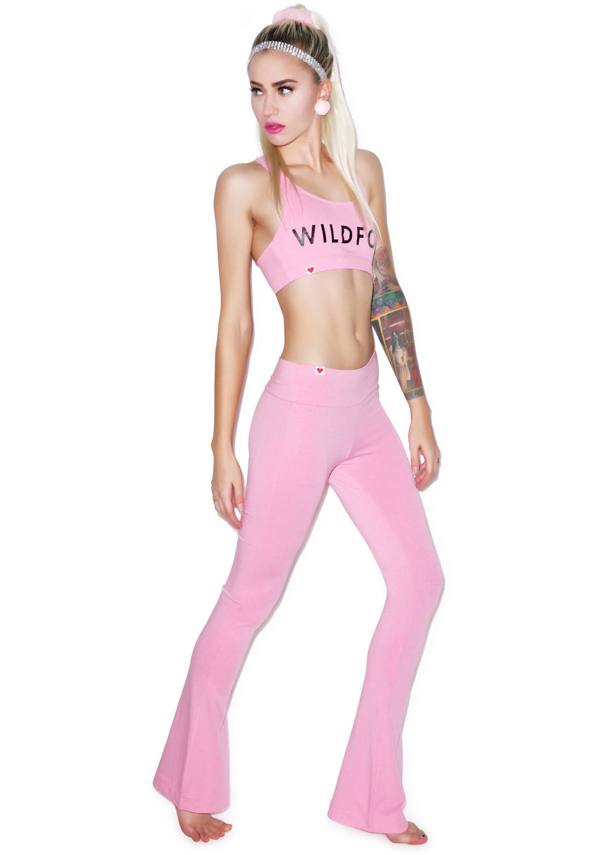 Classic Fox Perfect Yoga Pants - Black