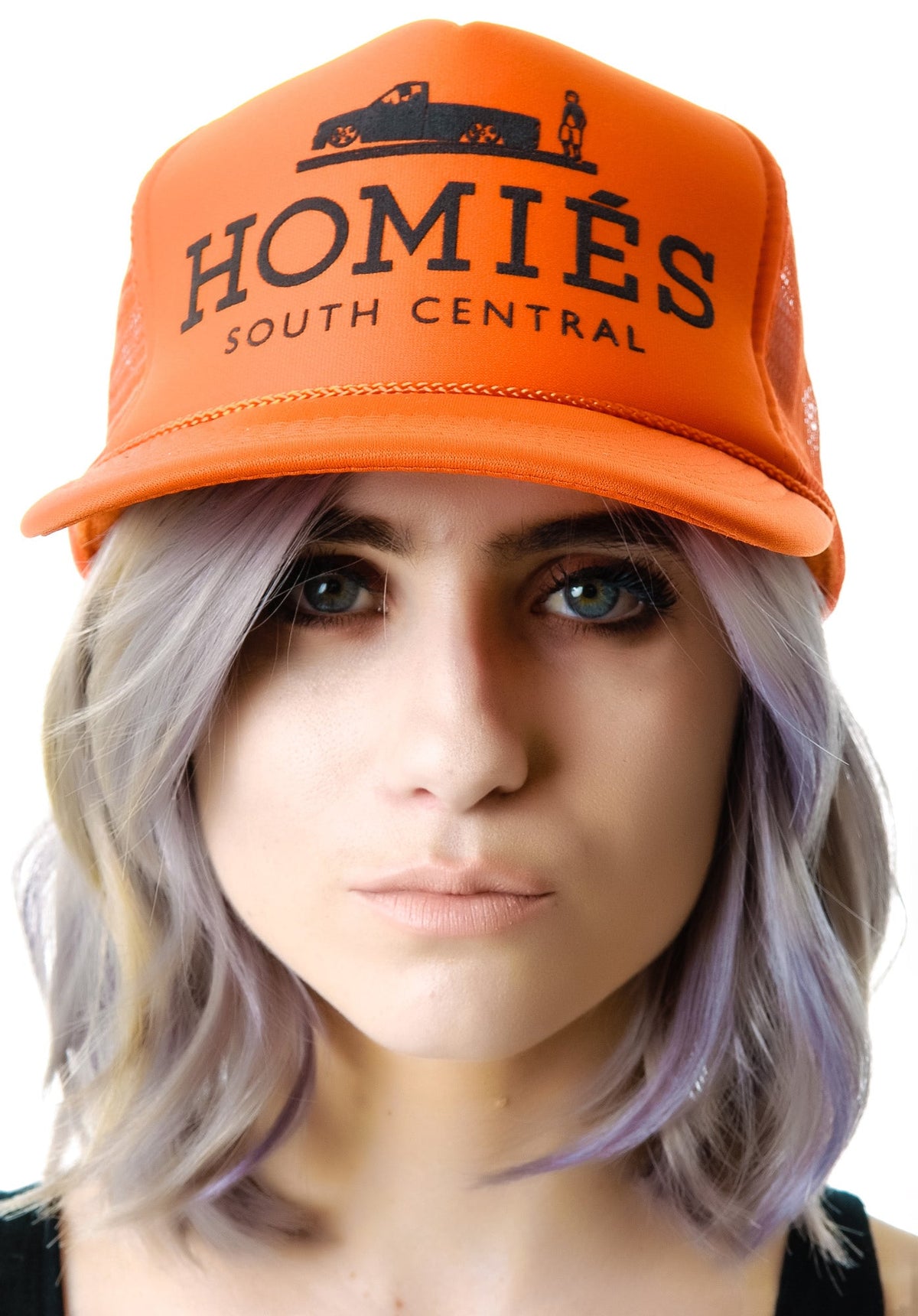 Homies Trucker Mesh Hat - Black