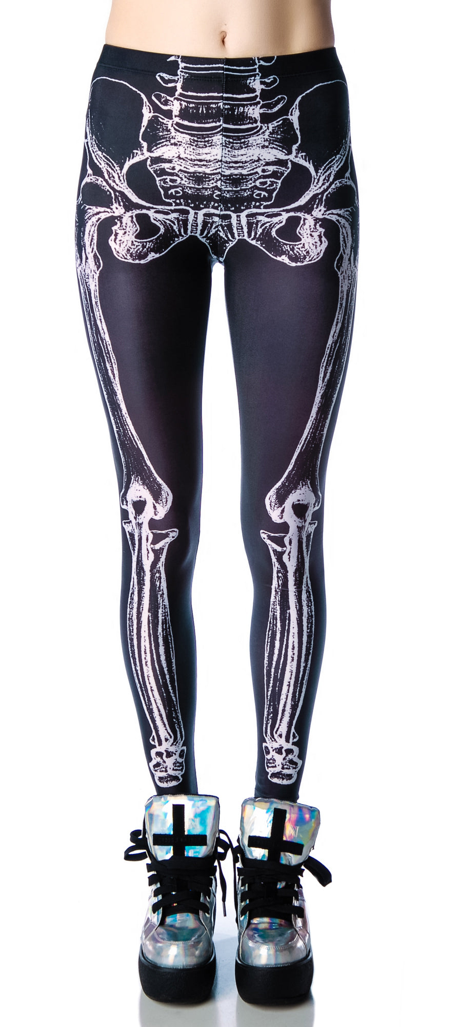 Wishbone Leggings - Light Blue