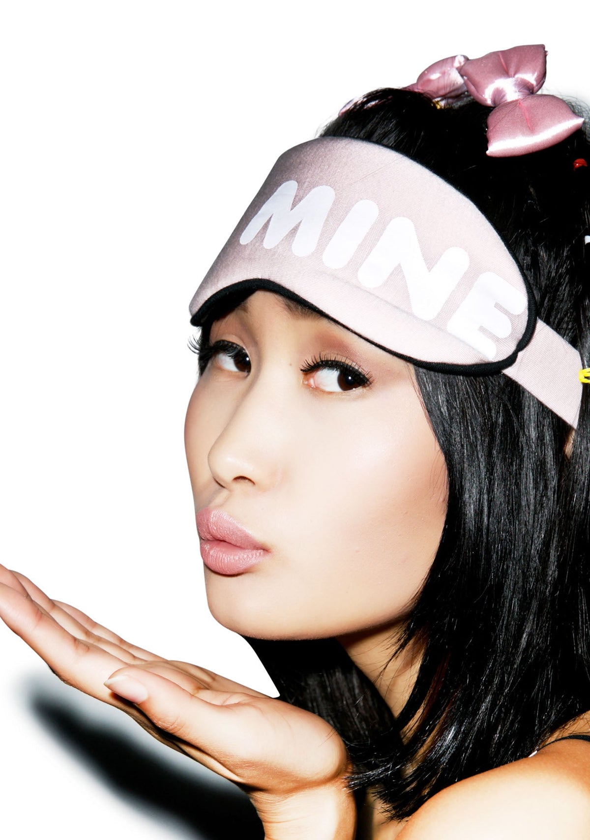 Be Mine Eye Mask - Pink