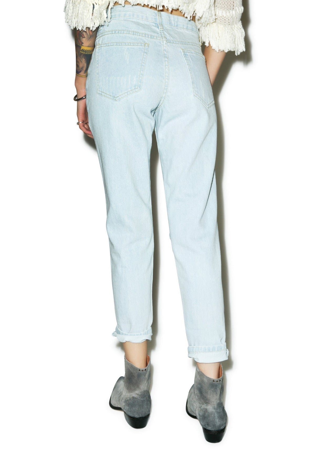 My Boyfriend's Jeans - White