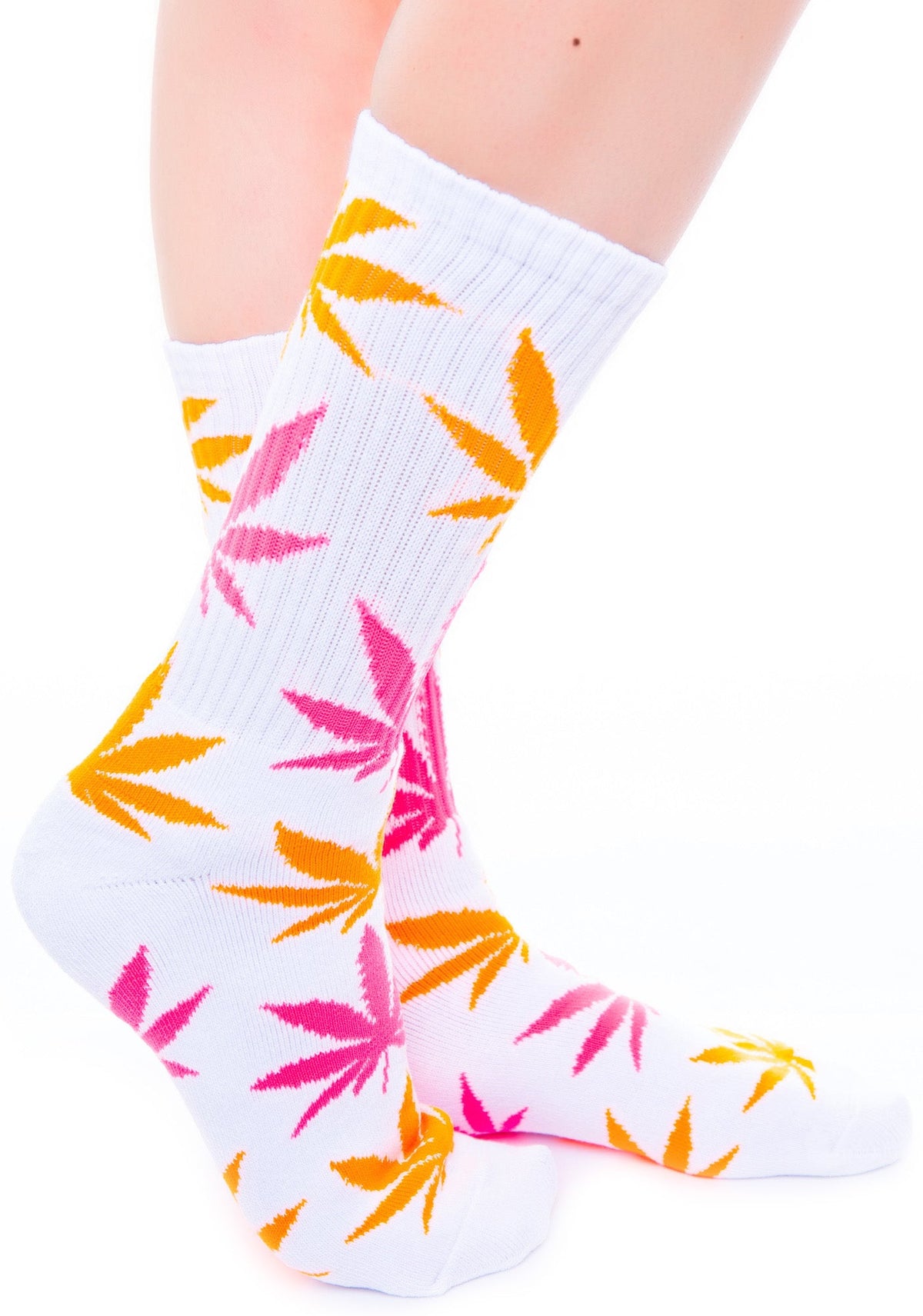 Glow in the Dark Plantlife Sock - Black