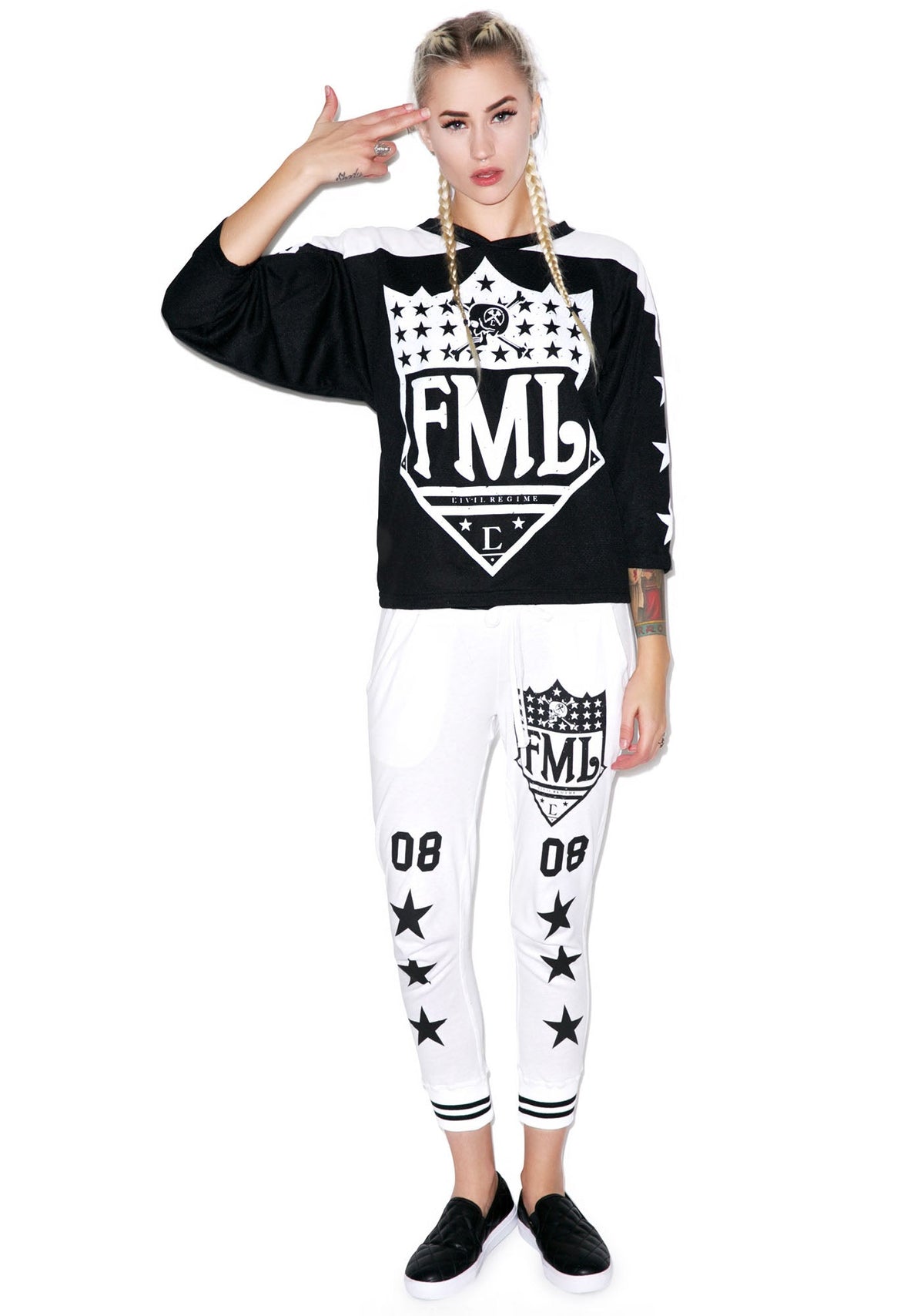 FML Hockey Jersey - White
