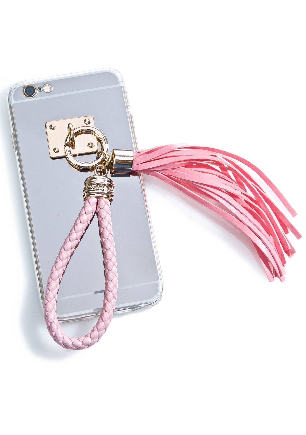 Iâ€™m A Flirt Tassel iPhone 6/6+ Case - Silver