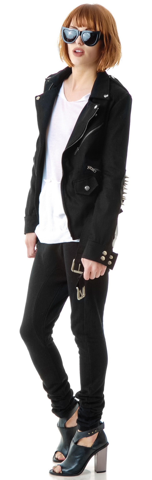 Hammer Time Drop Crotch Pants - Off White