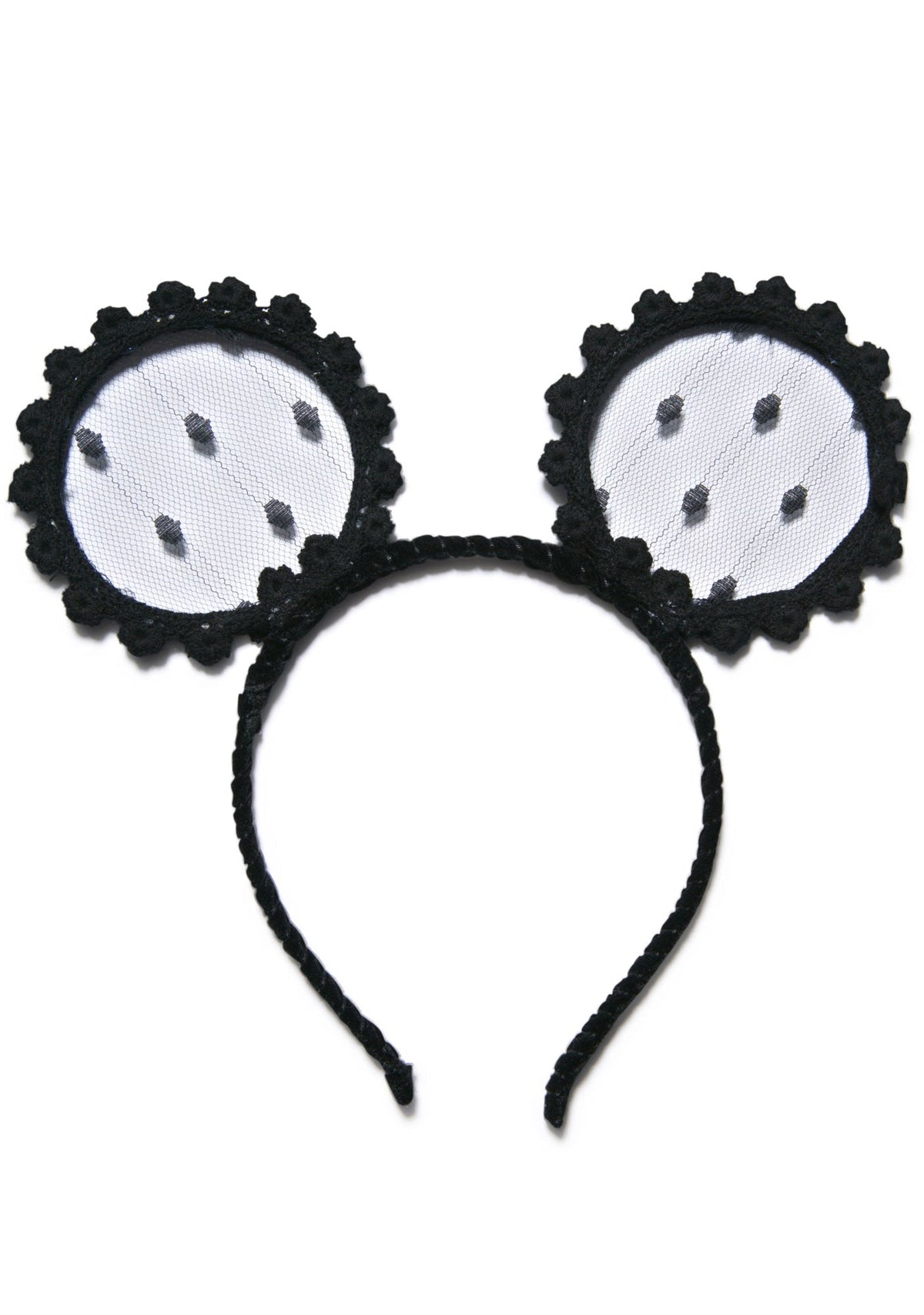 Babe-y Bear Headband - White