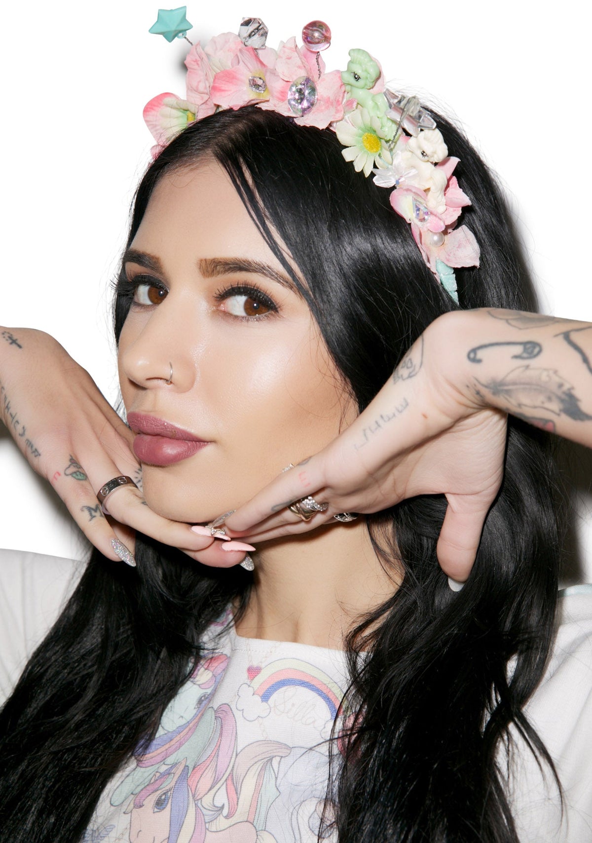 Flower Bomb Headband - Yellow