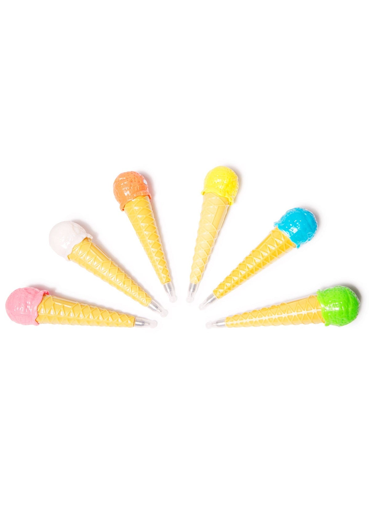 Single Scoop Ice Cream Pen - Pink