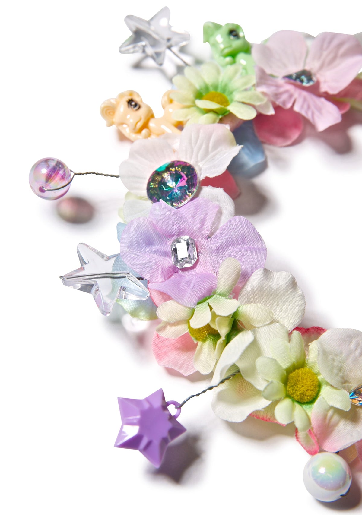Flower Bomb Headband - Green