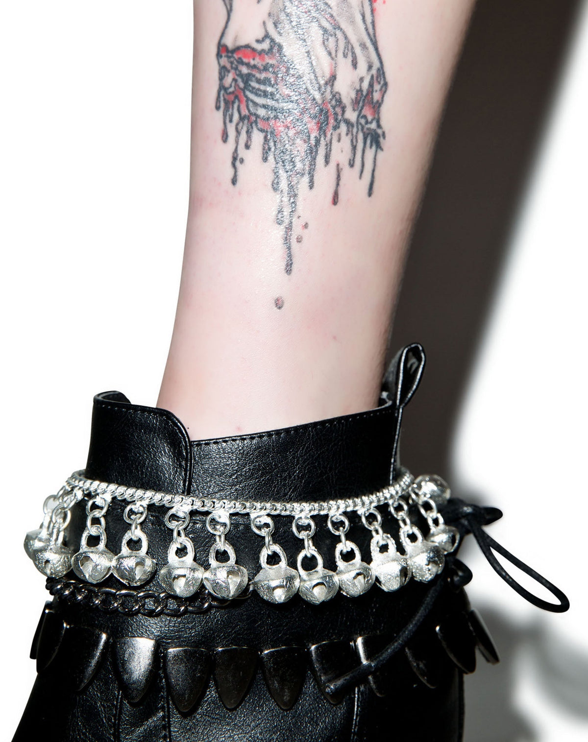 Summoner Bell Anklet - Silver