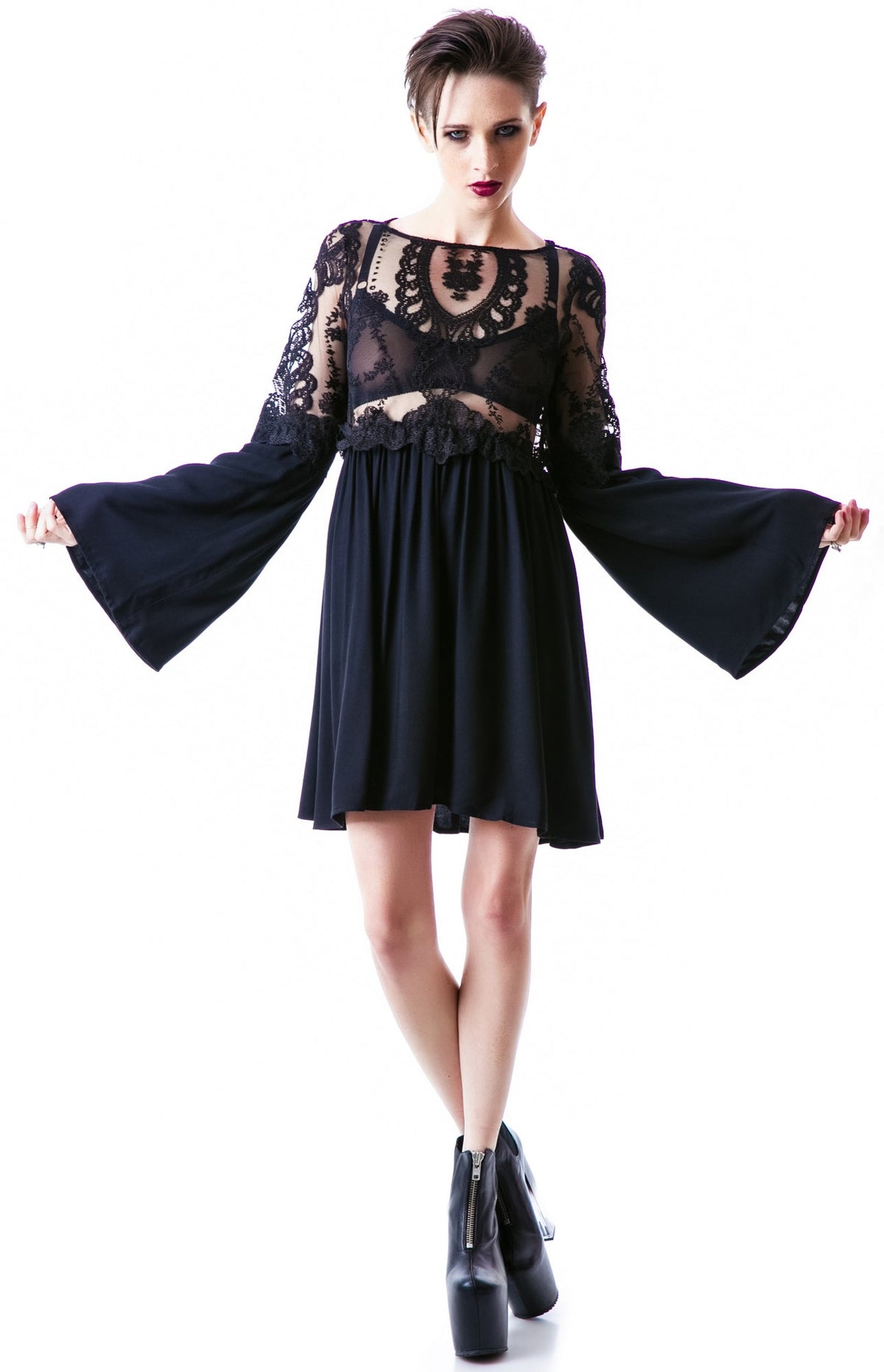 Isabella Dress - Black