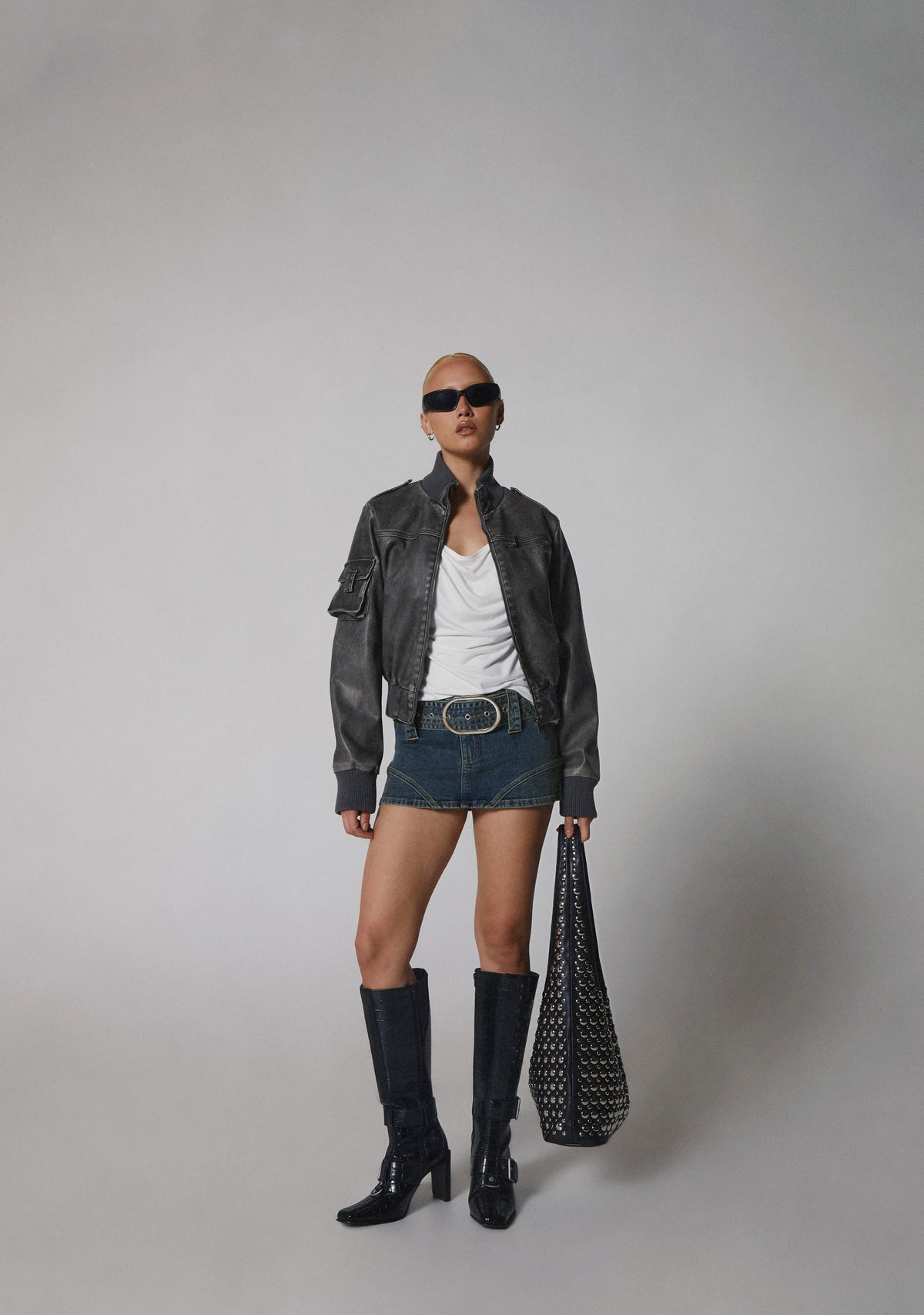Street Babe Knee High Boots