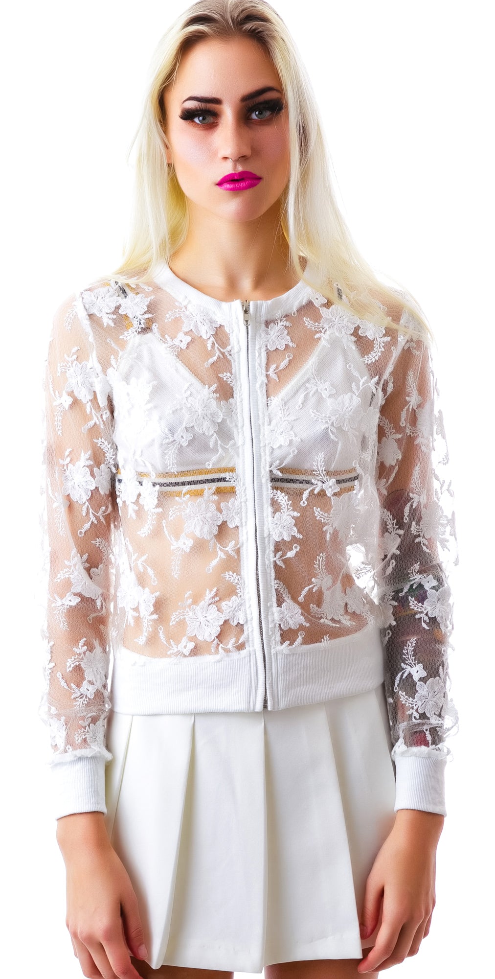 Take My Lace Jacket - Black