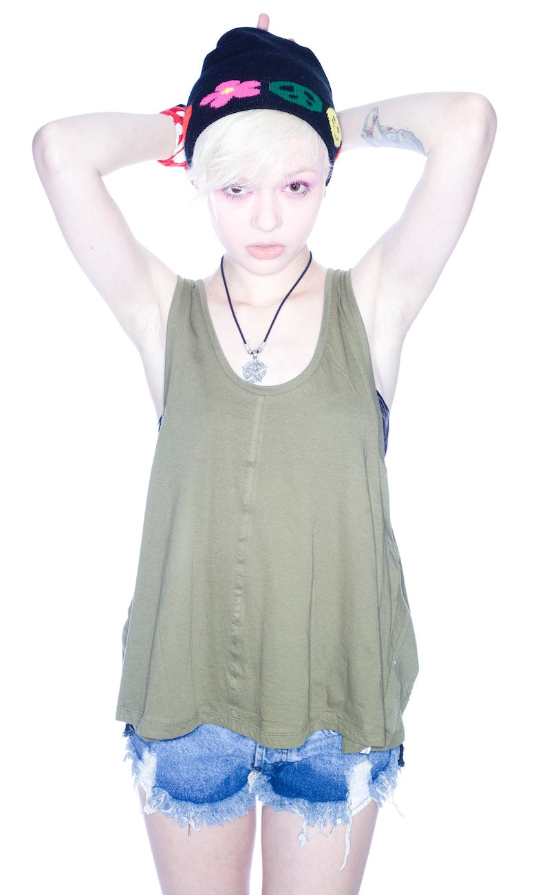 Defender Bowie Tank - White