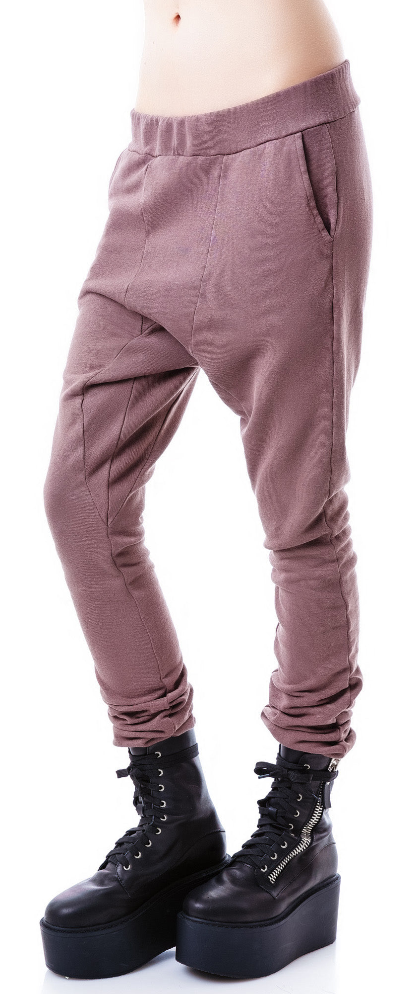 Hammer Time Drop Crotch Pants - Off White