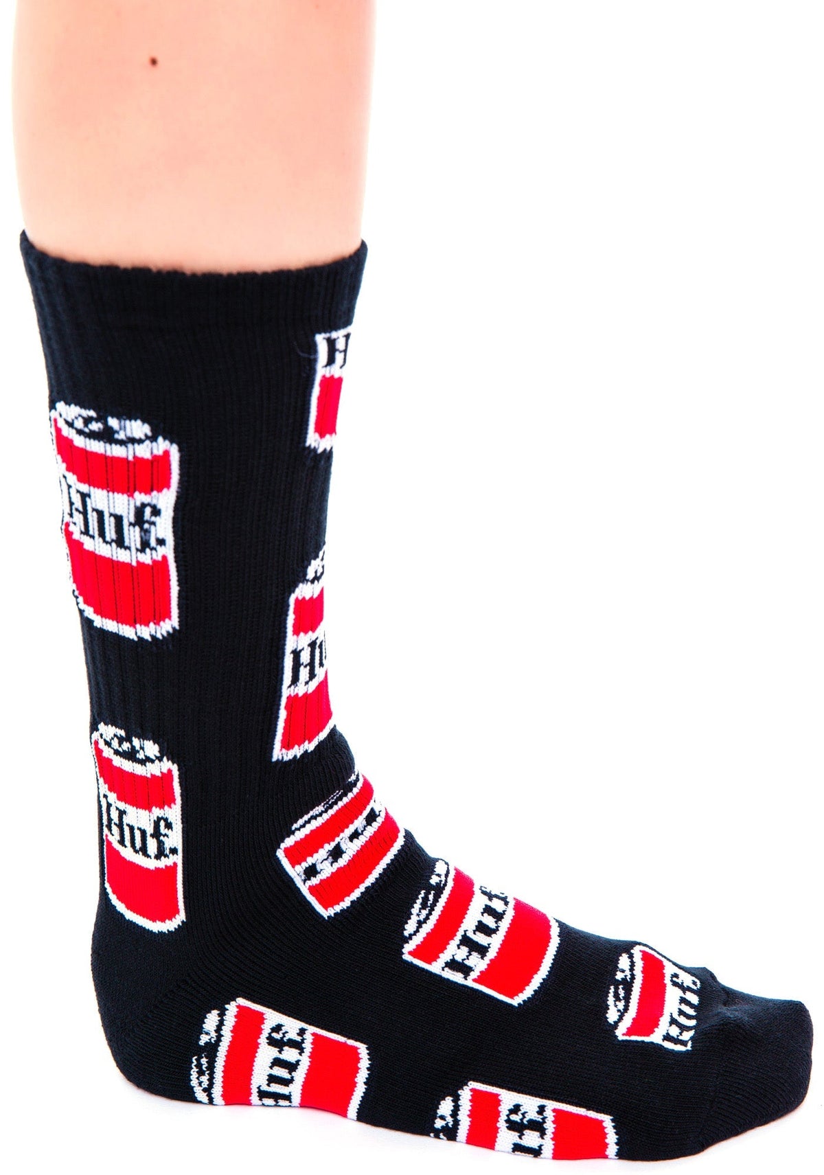 Drink Up Crew Sock - Black