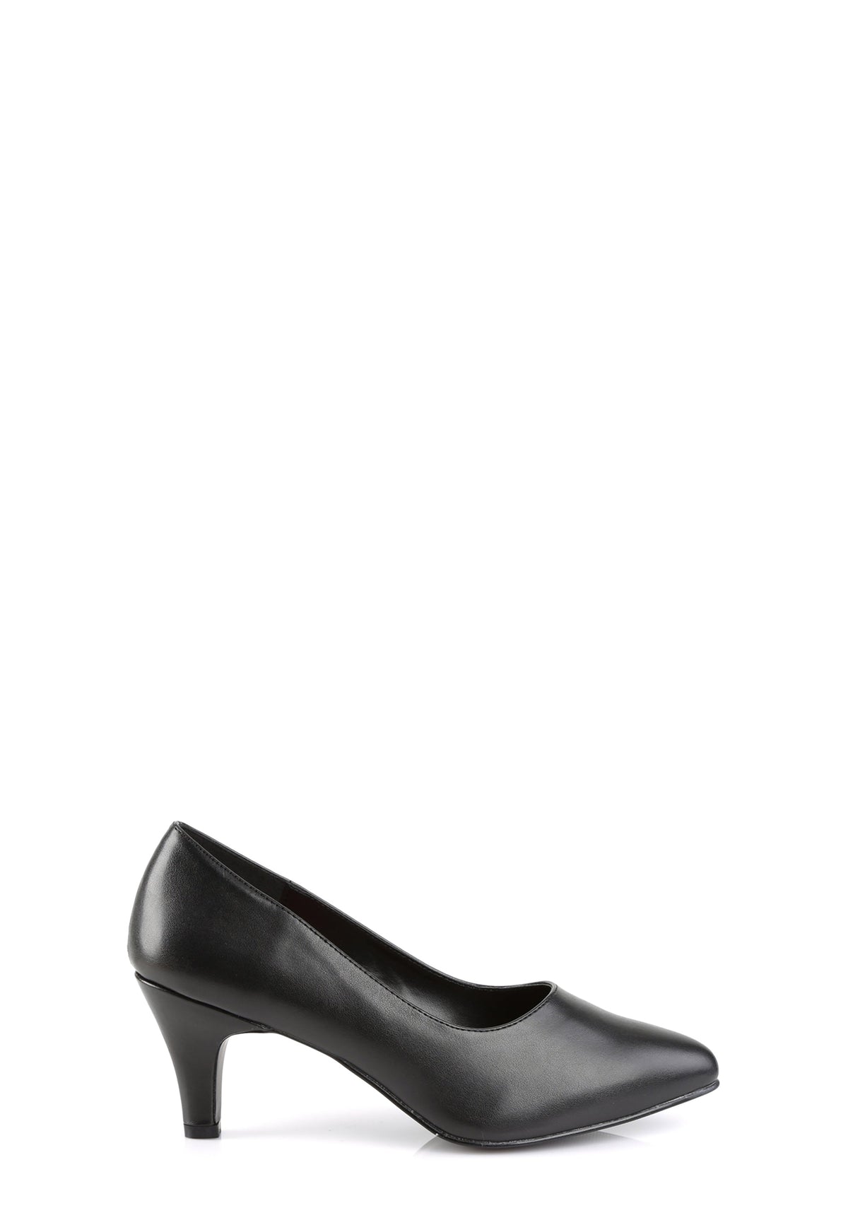 Divine-420 Classic Pump-Black PU