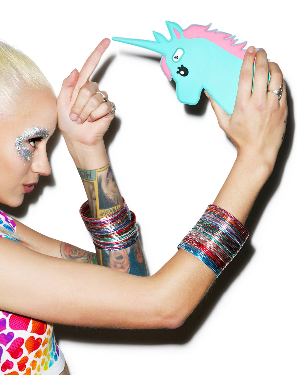 Unicorn IPhone 6 Case - Light Blue