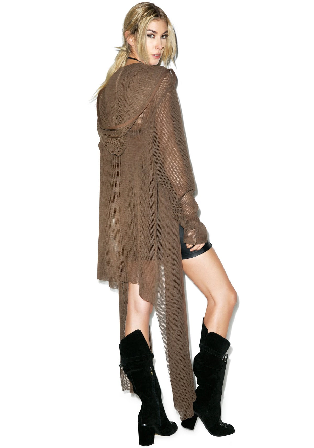 Neoburner Mesh Cloak - Black
