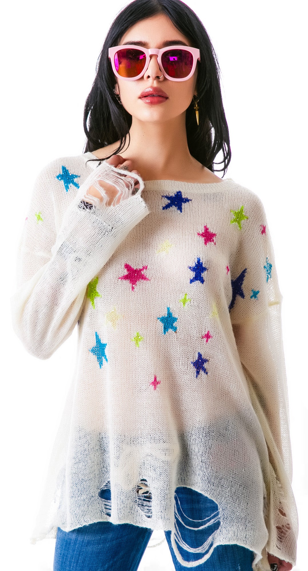 Nighttime Lennon Sweater - Gold