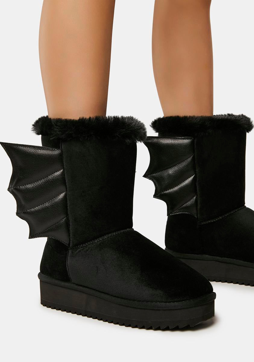 Bat To Worse Slipper Boots