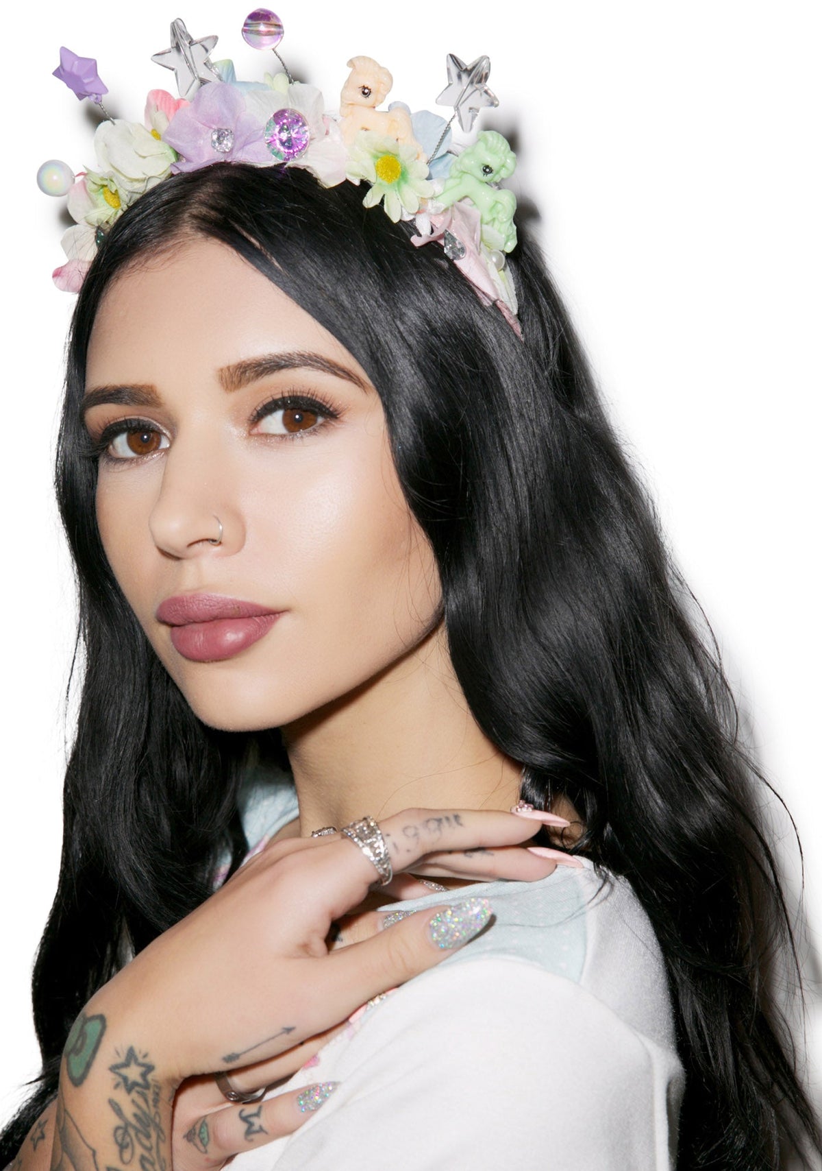 Flower Bomb Headband - Orange