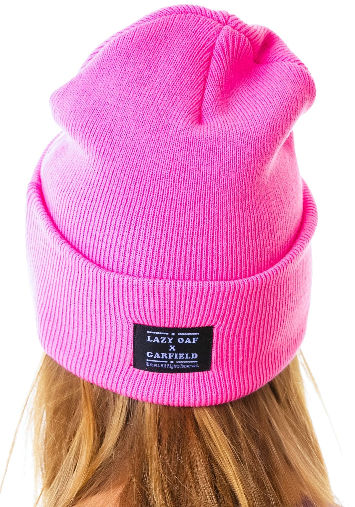 x Garfield Beanie - Pink
