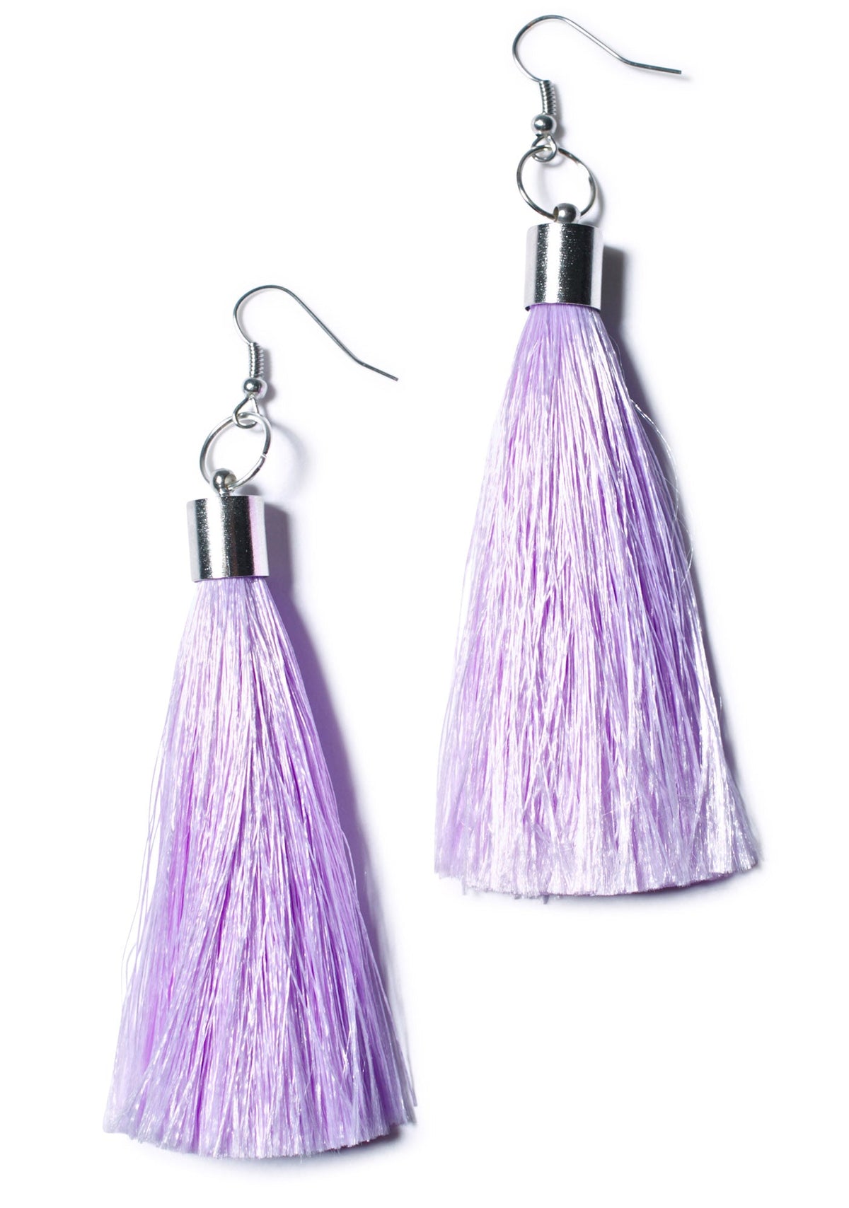 Tila Tassle Earrings - Light Pink