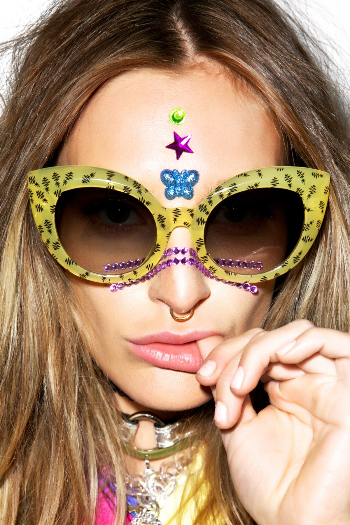 The Diamond Brunch Sunglasses - Black