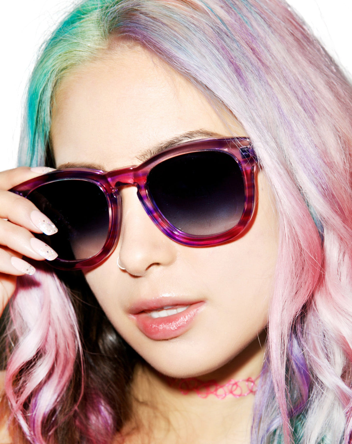 Classic Fox Sunglasses - Red