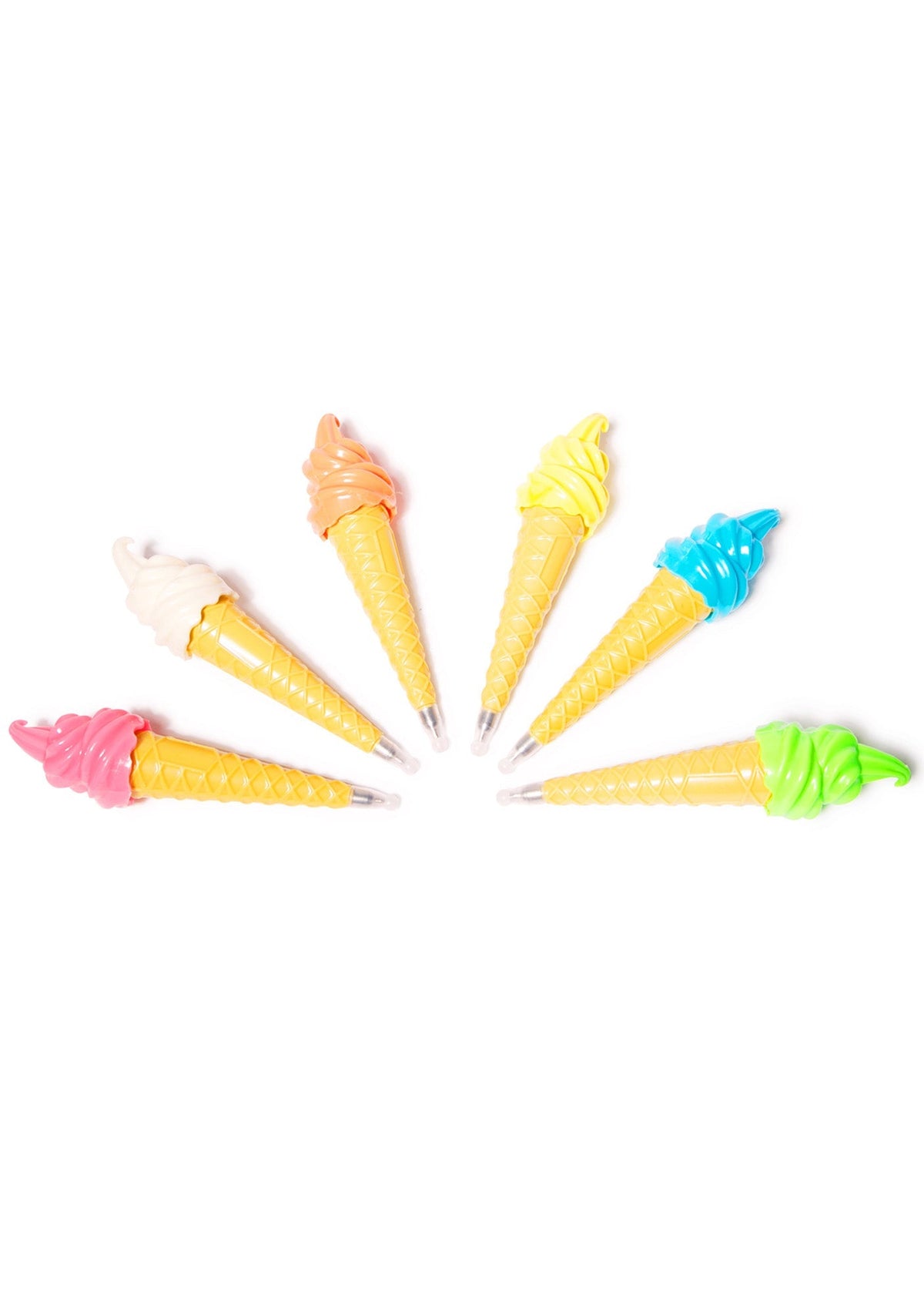 Soft Serve Ice Cream Pen - Yellow