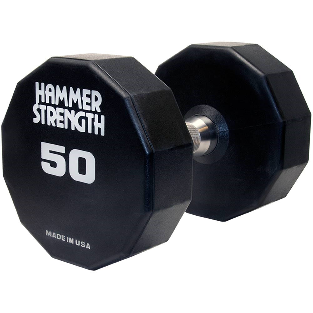 Hammer Strength 12-Sided Urethane Dumbbells - Outlet