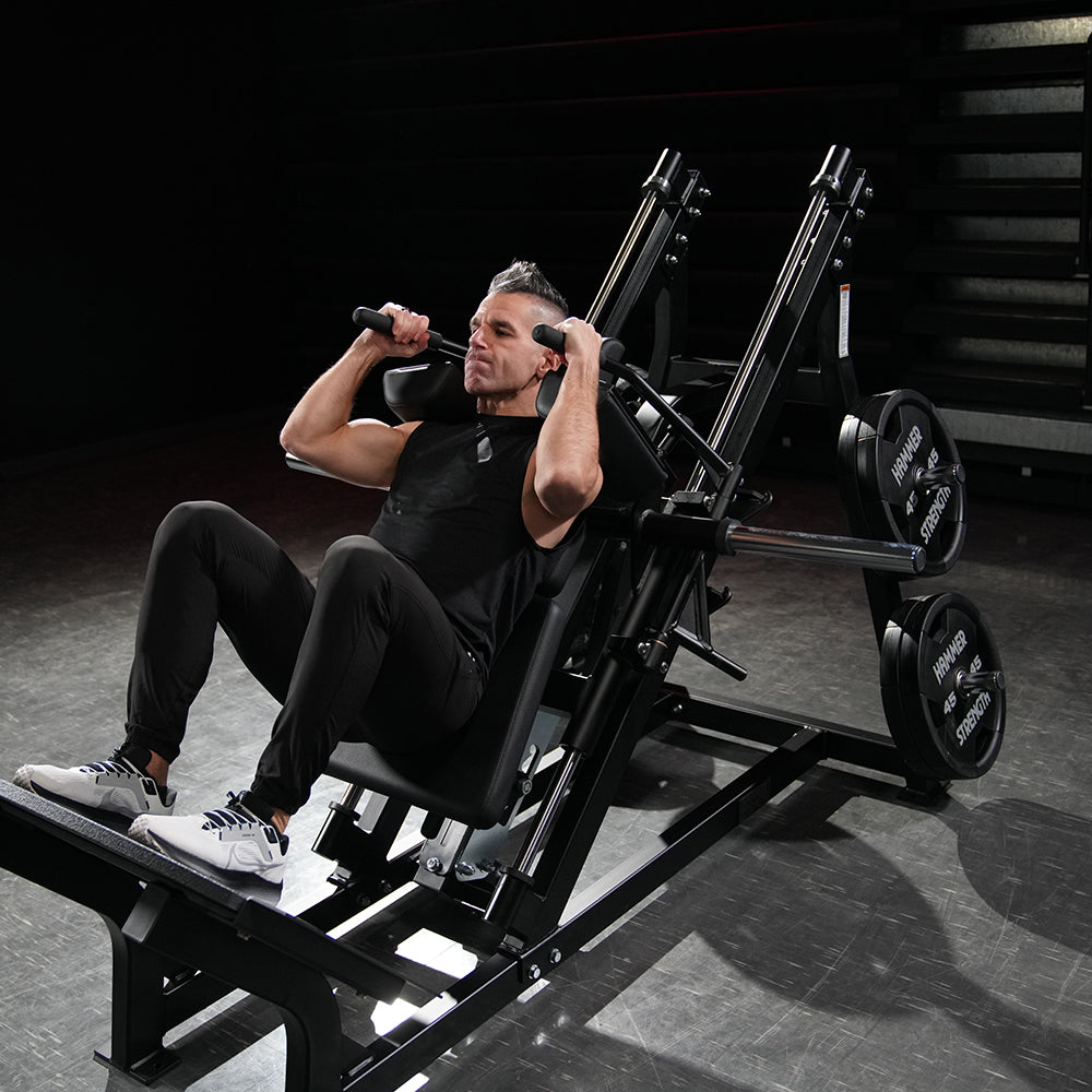 Hammer Strength Plate Loaded Hack Squat