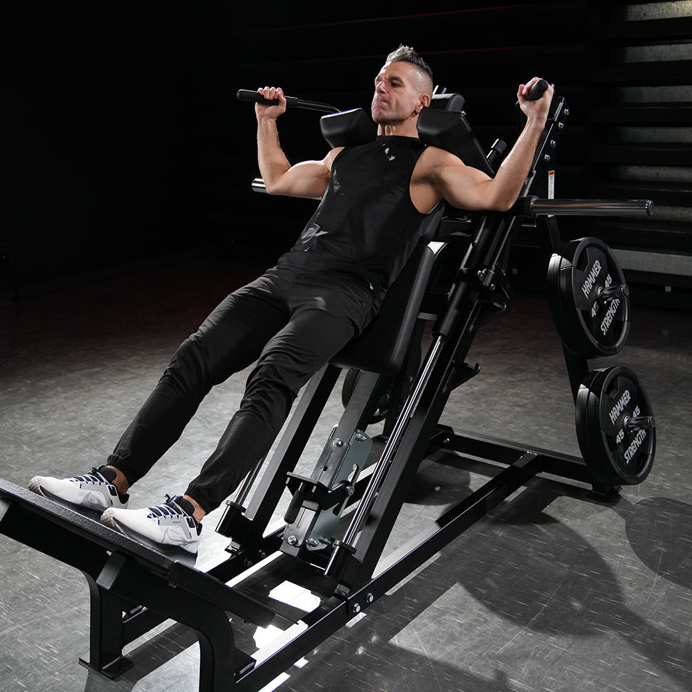 Hammer Strength Plate Loaded Hack Squat