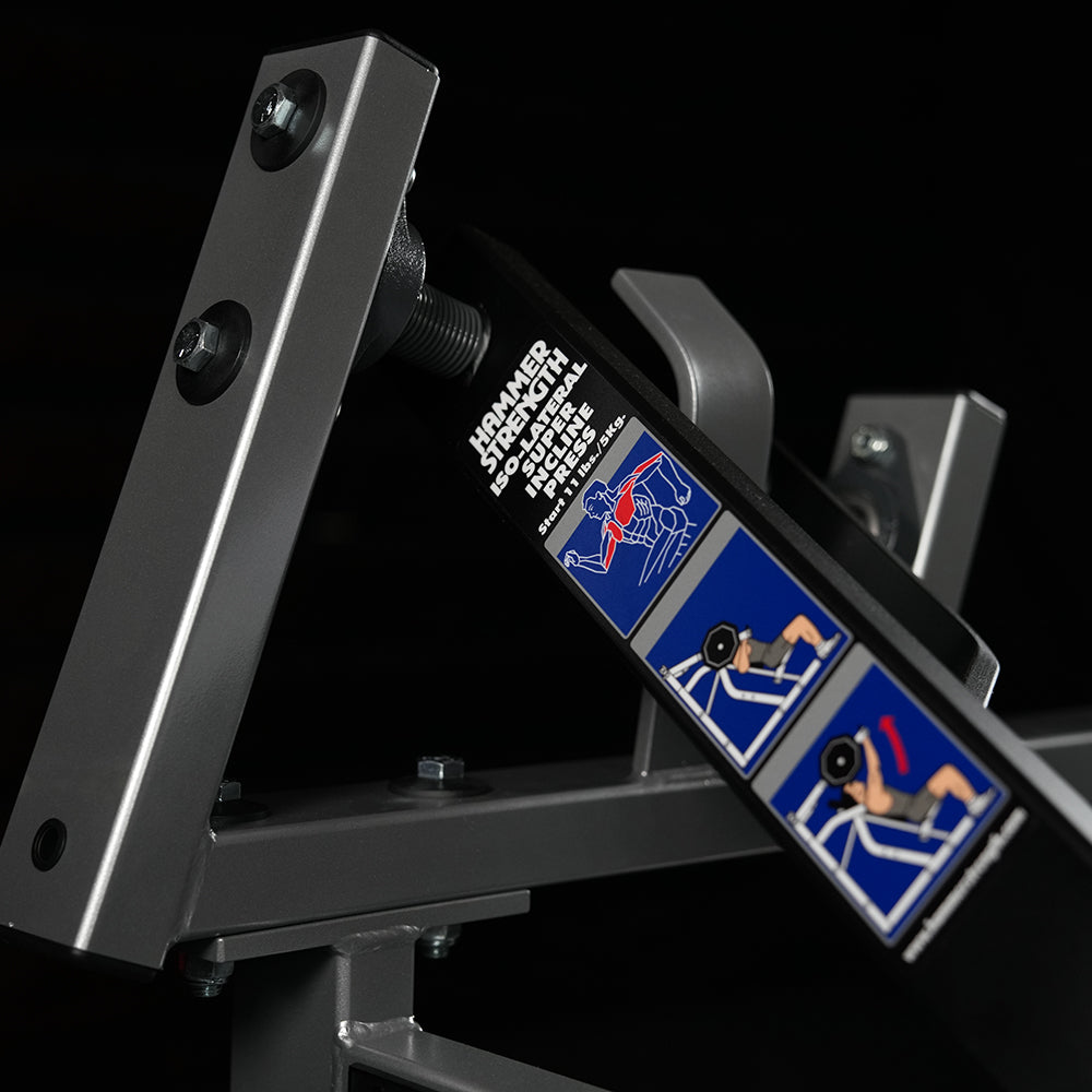 Hammer Strength Plate Loaded Iso-Lateral Super Incline Press
